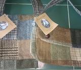 Tweed Patchwork Bags