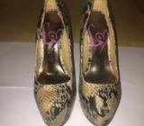 Lipsy Snakeskin Heels
