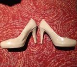 Patent nude heels
